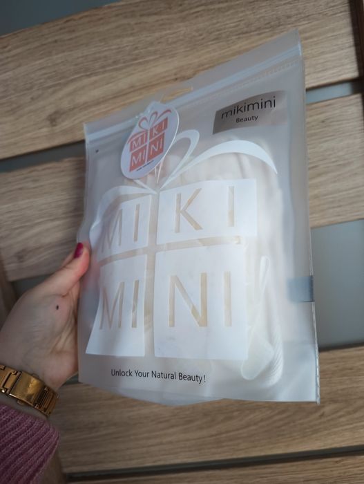 Rękawice do kąpieli mikimini gąbki