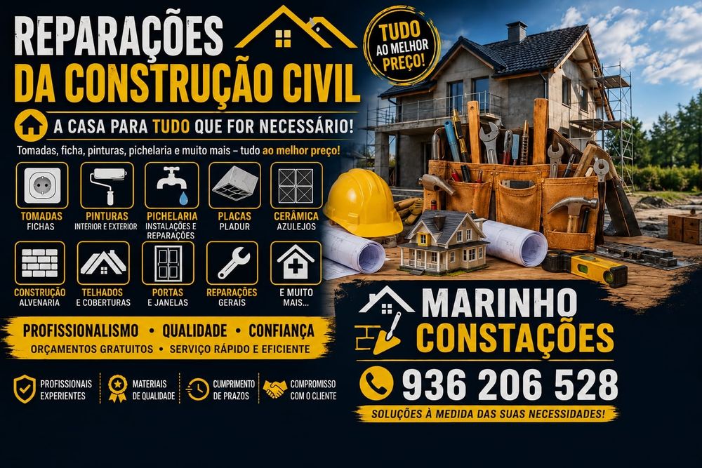 Pintura Remodelação e reparações