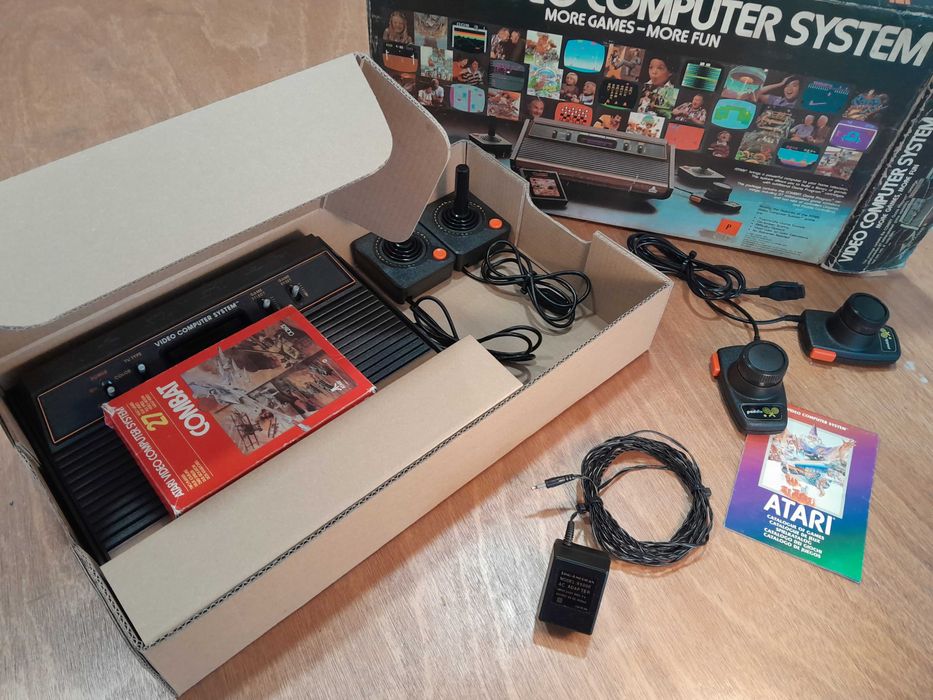 ATARI 2600 "Woody" na caixa - PAL - Testada