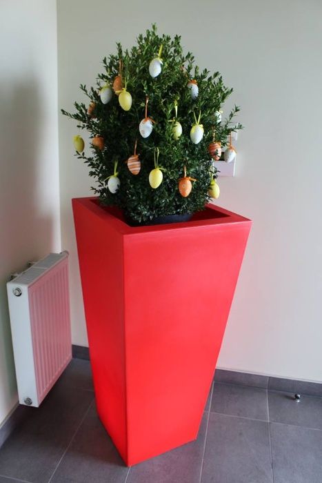 Vaso luminoso e floreiras