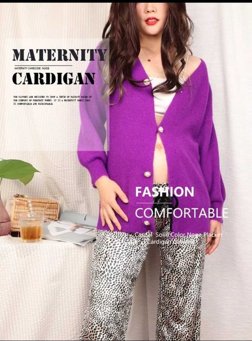 Sweter ciążowy - nowy + gratis