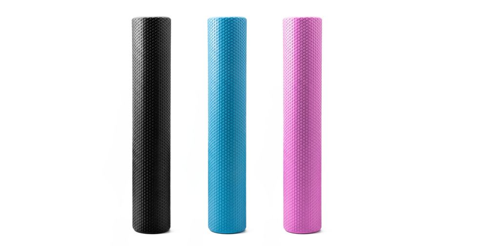 Roller Do Masażu 91 cm Z Wypustkami Wałek Fitness Rehabilitacja