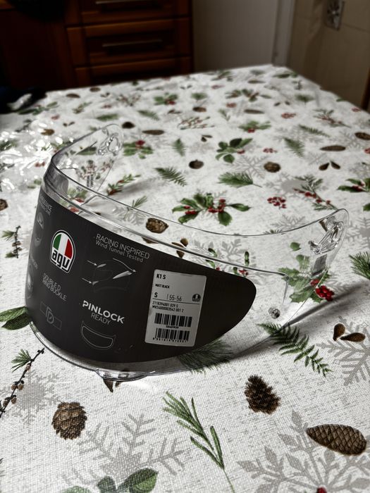 Viseira original AGV GT4 transparente - nova