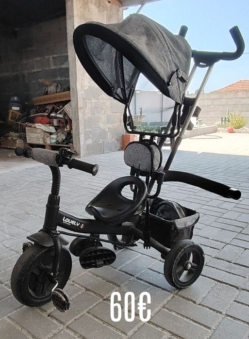 Vendo carrinho e triciclo criança