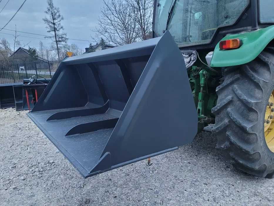 Łyżka/ łycha na tył ciągnika/ przedni TUZ z KIPREM HYDRAULICZNYM dowóz