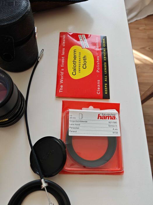 Aparat lustrzanka analogowa Rolleiflex SL35 E 3 obiektywy