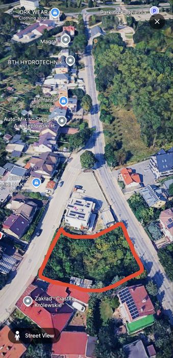 Wynajmę działkę 1200 m² przy ul. Pakosz/Marmurowa w Kielcach - Widok 2