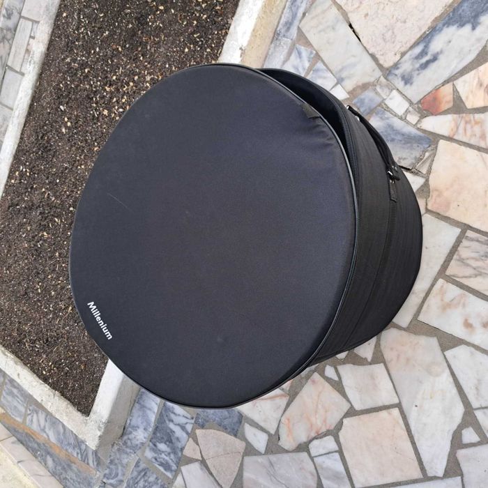 Thomann BD2614BL Marching Bass Drum + saco | como novo