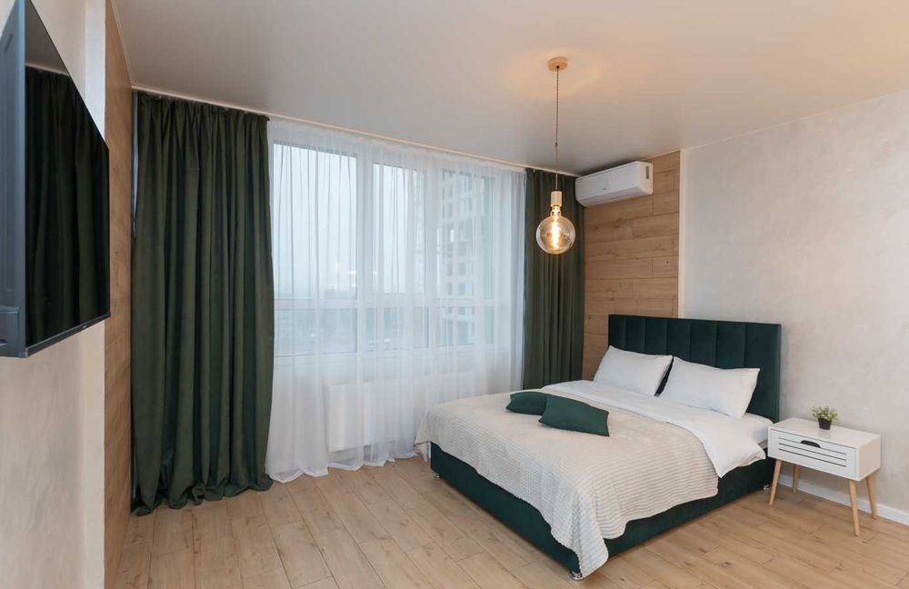 Затишна квартира у будинку з Укриттям - подобово, Бажана, 17.