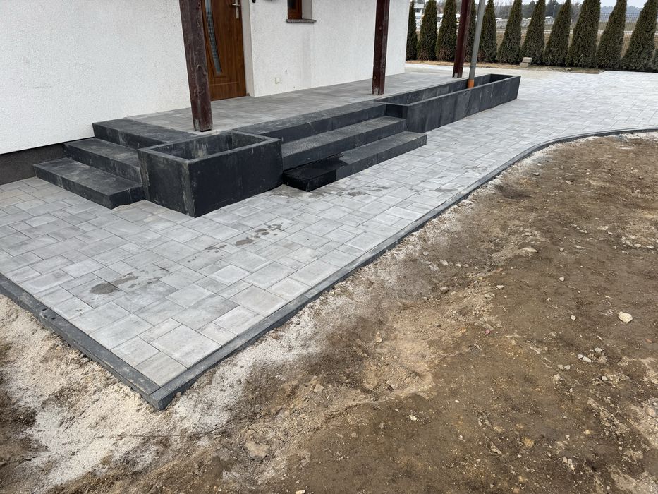 BRUKARSTWO, usługi KOPARKO-ŁADOWARKĄ, utwardzanie terenu