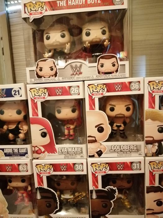 Vendo Funko pop da WWE (valores com portes incluídos)64585474917633124