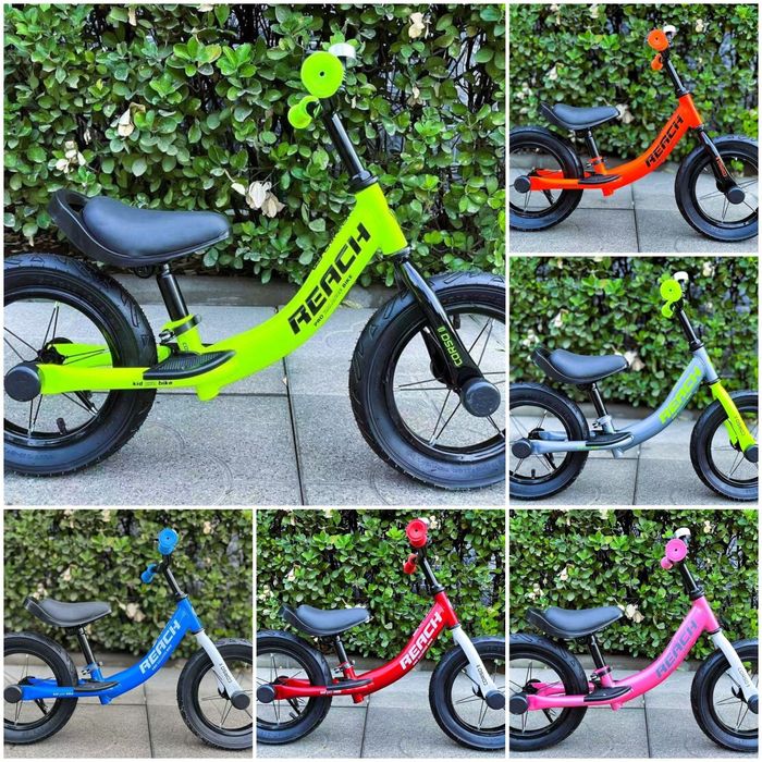 Велобіг,беговел "CORSO Reach" сталева рама, колесо 12", надув колеса