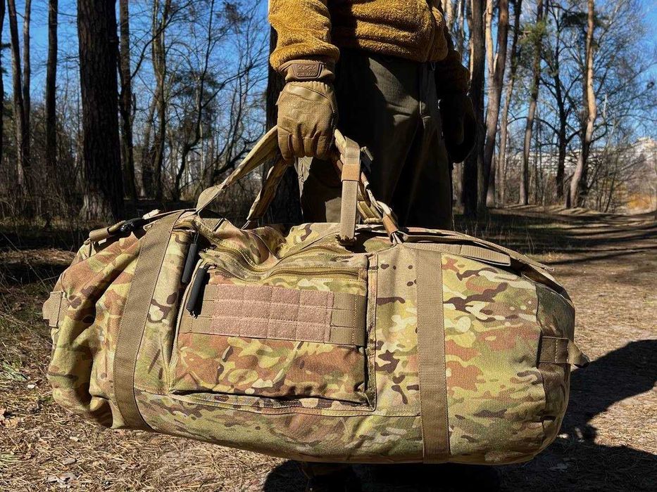 Баул мультикам тактична сумка рюкзак 100л міцний до 200 кг Cordura 1000D