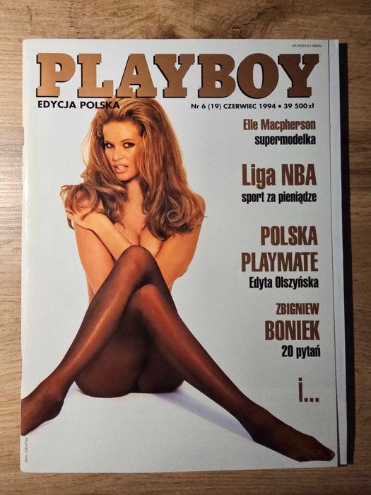 Playboy 6/1994 - Edyta Olszówka, Elle Macpherson, Diana Parkinson