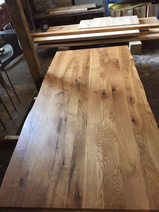 Blat dębowy 200 cm na 100