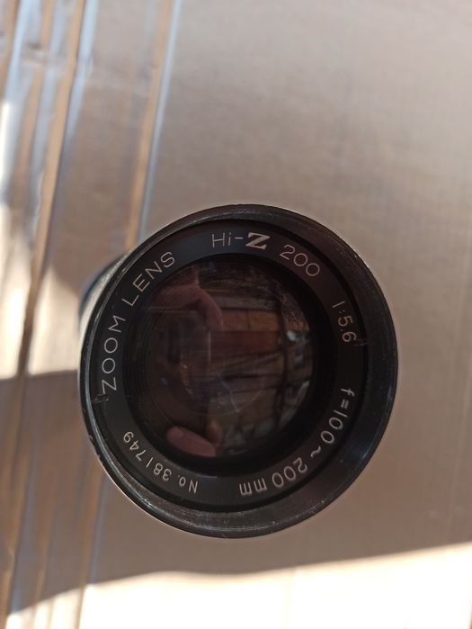 Об'єктив телеобьєктив 100-200mm f5,6 t-mount minolta md