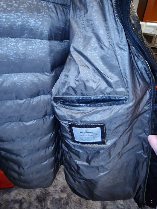 Шкіряна куртка чоловіча