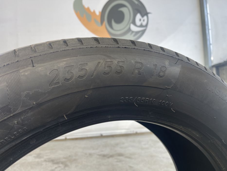Pneus 235-55r18 Michelin como novos