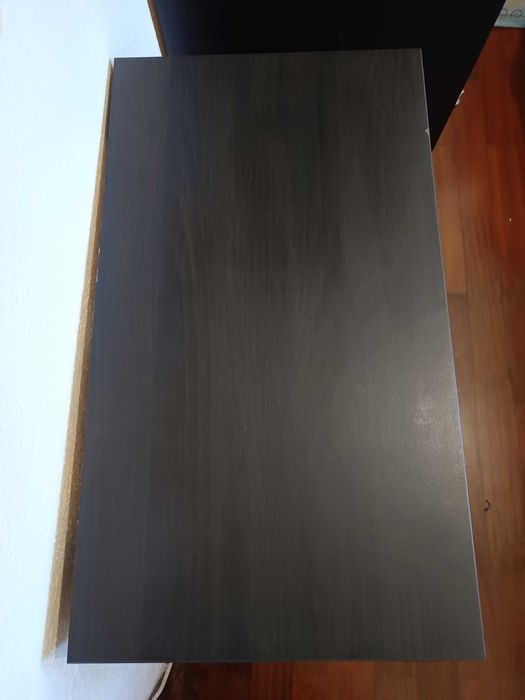 Mobilia de quarto solteiro Ikea Malm preto