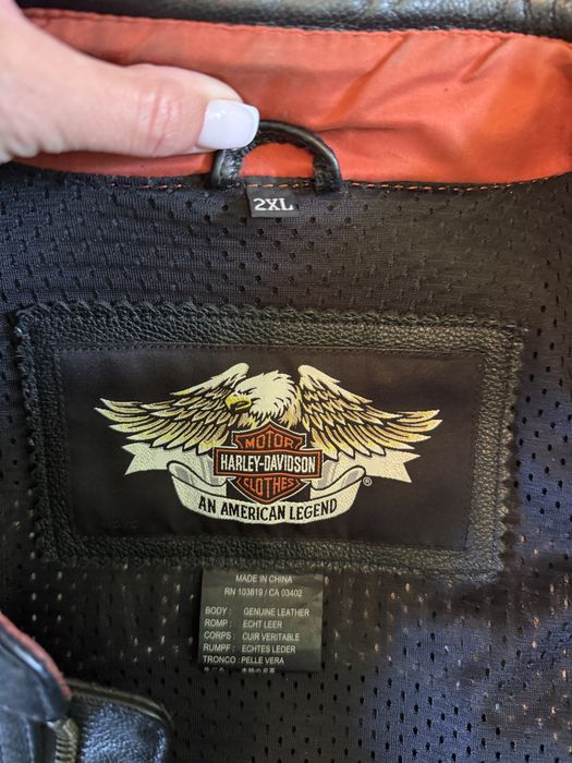Kurtka skorzana harley davidson XXL