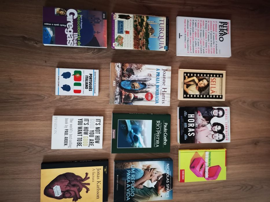 Vendo livros vários usados