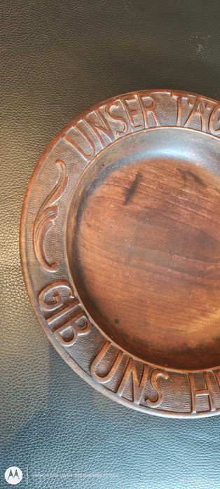 Stara misa - drewnianą.