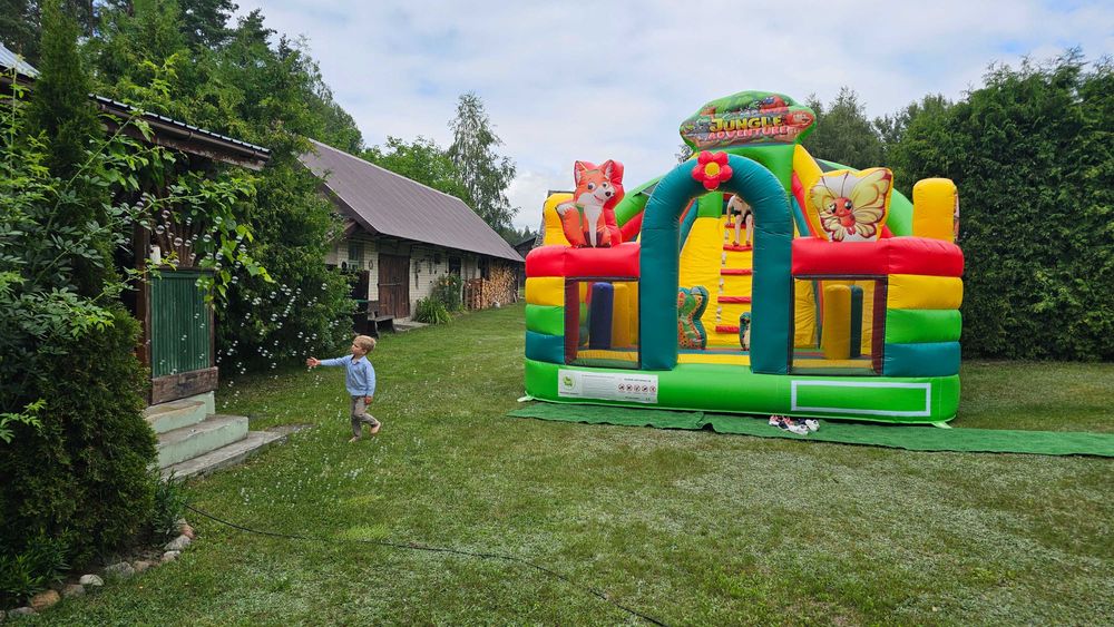 Zjeżdżalnia dmuchana, dmuchaniec, plac zabaw - wynajem
