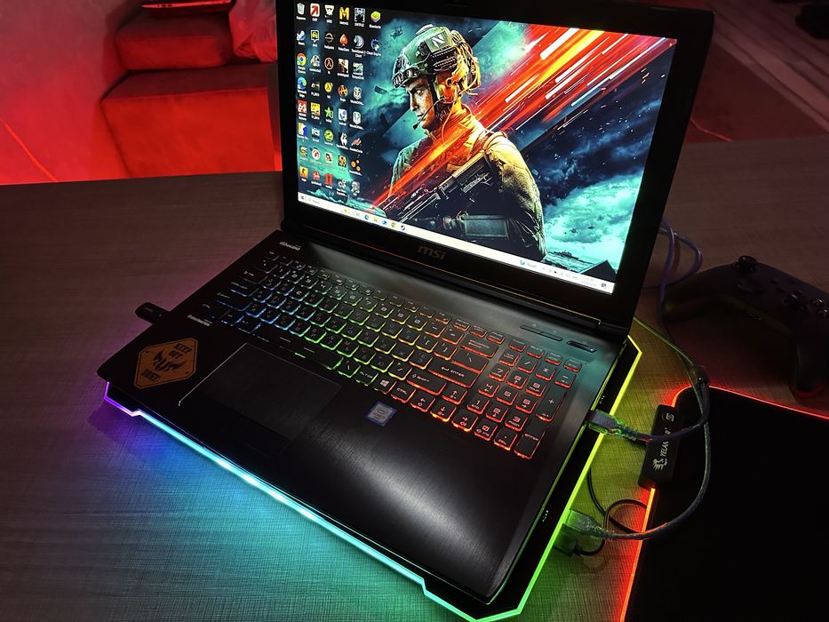 Игровой ноутбук Msi + игровые девайсы!
