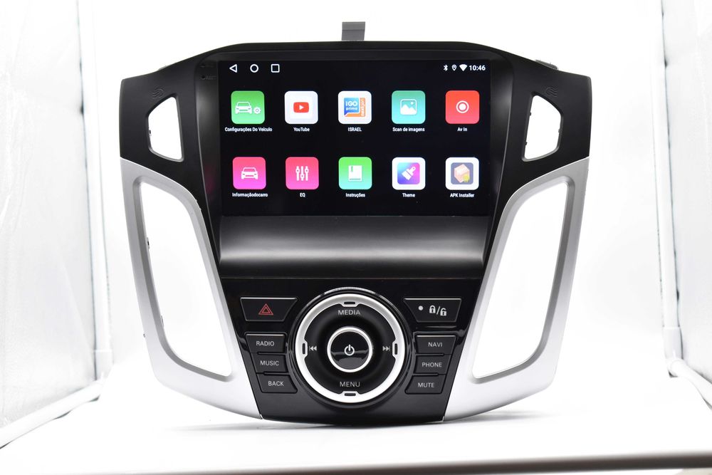 Rádio Android Ford Focus MK3 – 2011 a 2019  Bluetooth Carplay + câmara