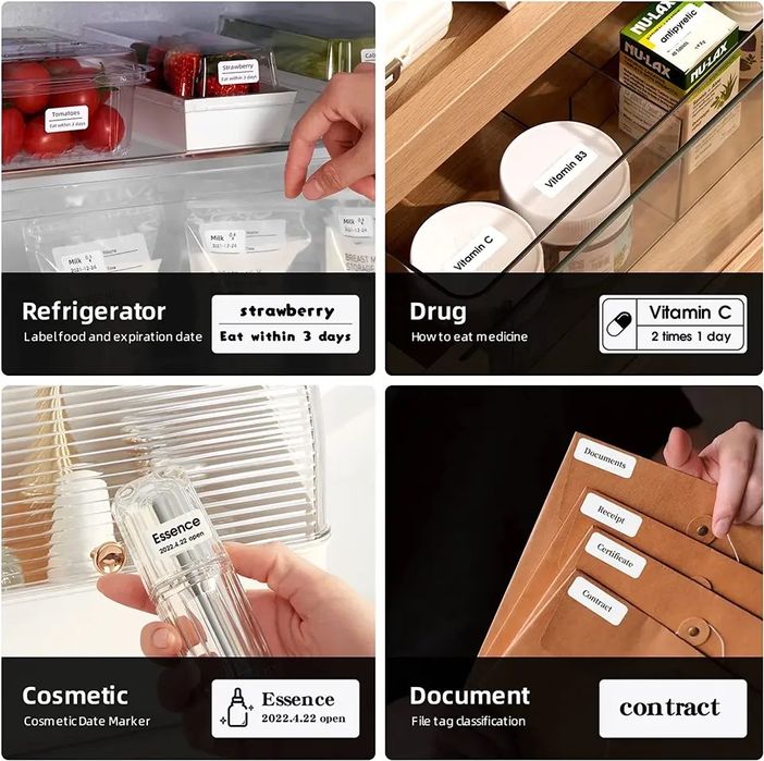 Портативний міні Принтер (етикетки, лейби) NIIMBOT D110