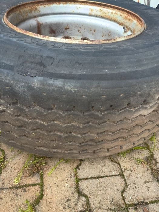 Koła opony z felgami bębnowymi 385/65r22.5 7szt