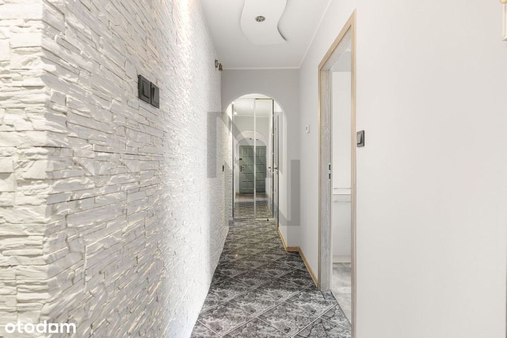 Rezerwacja/ 67m2 / 3 pokoje + 2 ogródki 150m2 /