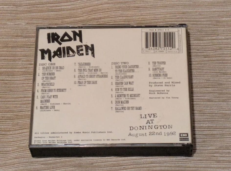Iron Maiden - live at donington 2CDs
