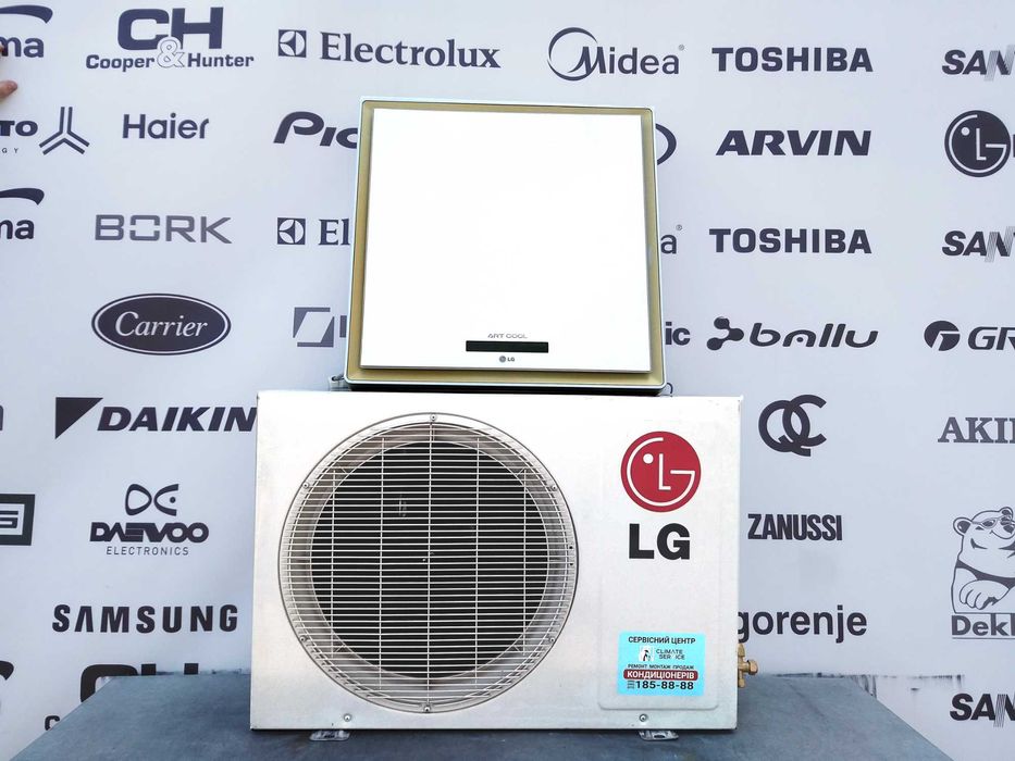 Кондиционер настенный БУ LG Artcool 12 (35 м.кв) КАРТИНА Гарантия!