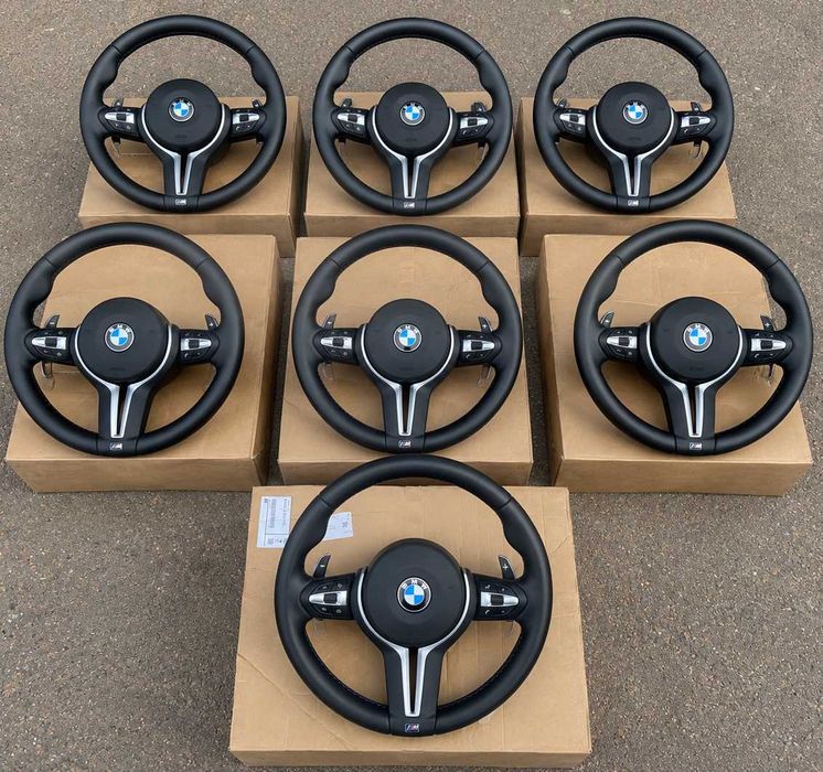 ‼️ ОПТ • ГУРТ • ДРОПШИПІНГ BMW ‼️ Спортивне M Performance Кермо шкіра Наппа M Style Руль для BMW F20 F21 F30 F31 F32 F33 F36 F10 F11 X3 F25 X5 F15