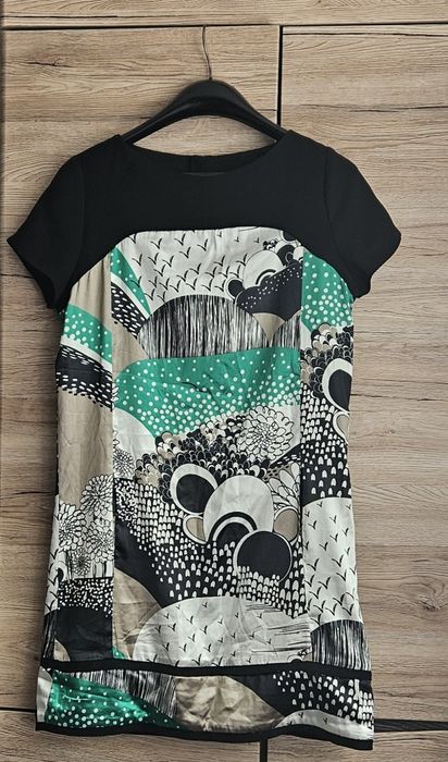 Sukienka trapezowa Zara Basic M/L