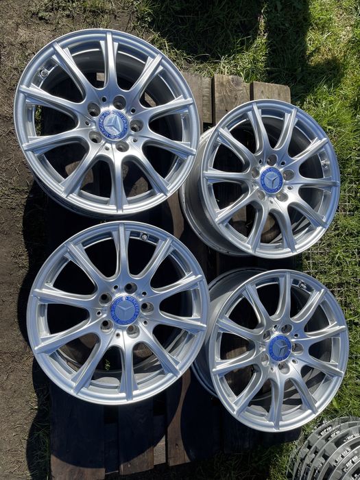 Piękne felgi aluminiowe 16” 5x112 mercedes
