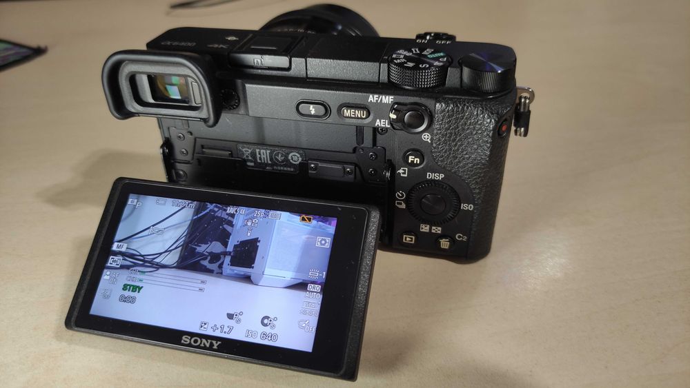 Камера Sony a6400 +kit E 3.5-5.6/PZ 16-50 мм OSS