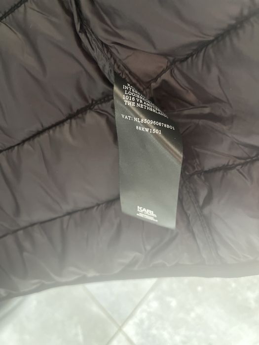 Kurtka damska taliowana pikowana Karl Lagerfeld r. L