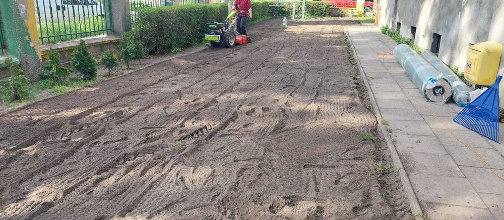 Usługi glebogryzarką separacyjną ,wertykulacja ,porządkowanie ogrodu