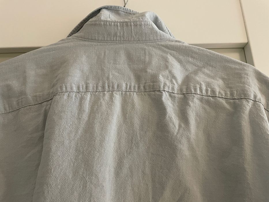 koszula męska L RESERVED regular fit - LINEN BLEND