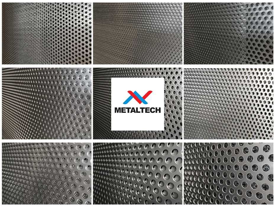 Blacha perforowana Rv STAL SUROWA OCYNK na wymiar METALTECH Września