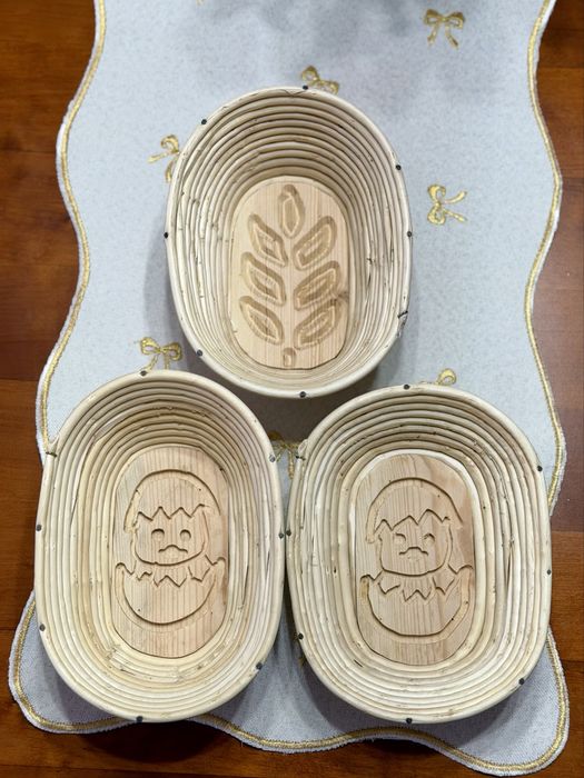 Koszyk  do wyrastania garowania chleba wielkanocny świąteczny 0,4kg
