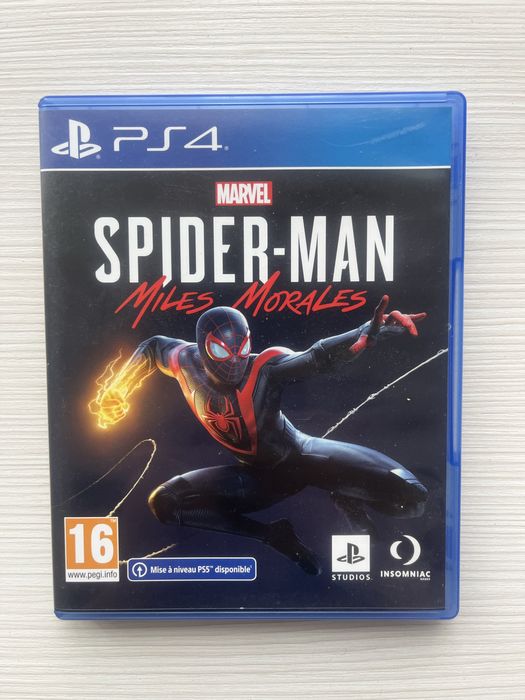 Диск Spider man на PS4, Miles Morales