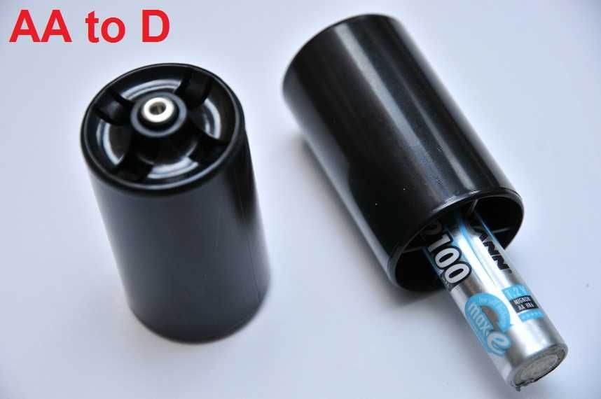 Переходник AA AAA C14 C D20 D для батареек и аккумуляторов АКБ: 20 грн ...