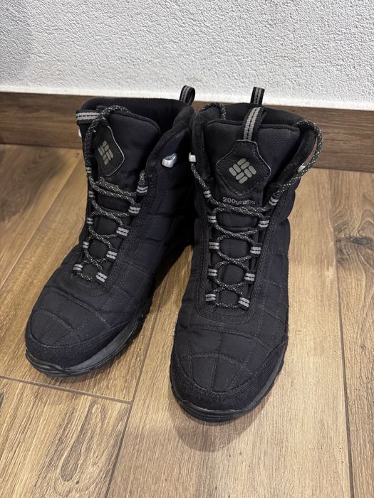 Трекінгові чоловічі черевики  Columbia  Firecamp Boot  Чорний
