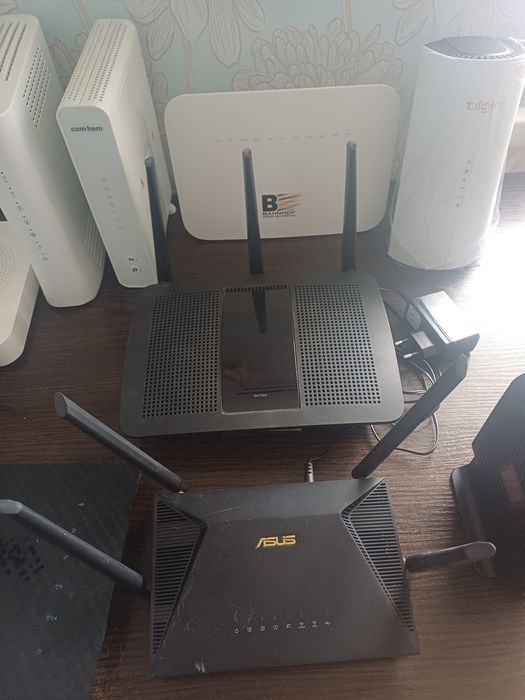 Продам роутери Asus, Netgear, arrisv, Linksysv