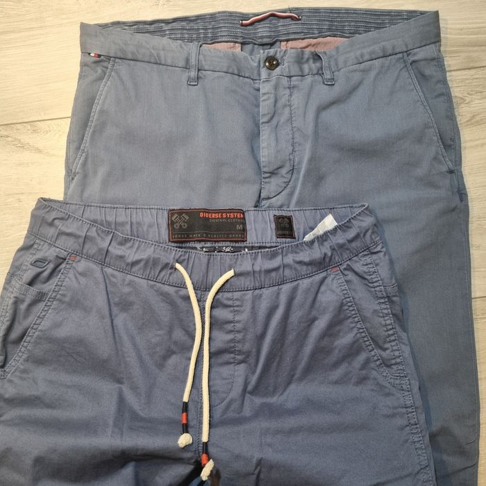 2 pary spodni dla niewysokiego chinosy T.Hilfiger Diverse