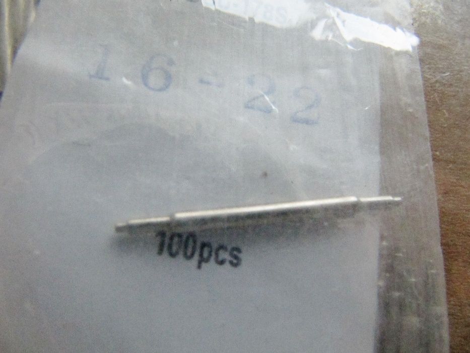 Шпильки для часов ( 6 штук) 16-22мм, 18-24мм