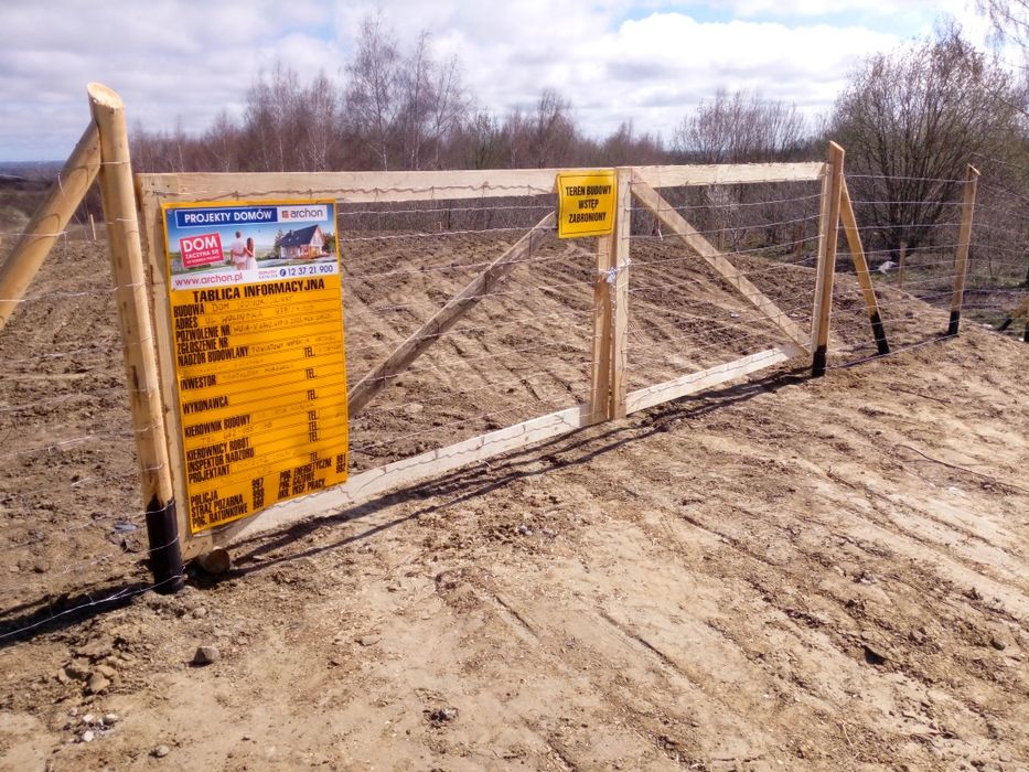 Ogrodzenie Tymczasowe Kwidzyn siatka leśna już 16 zł. za mb